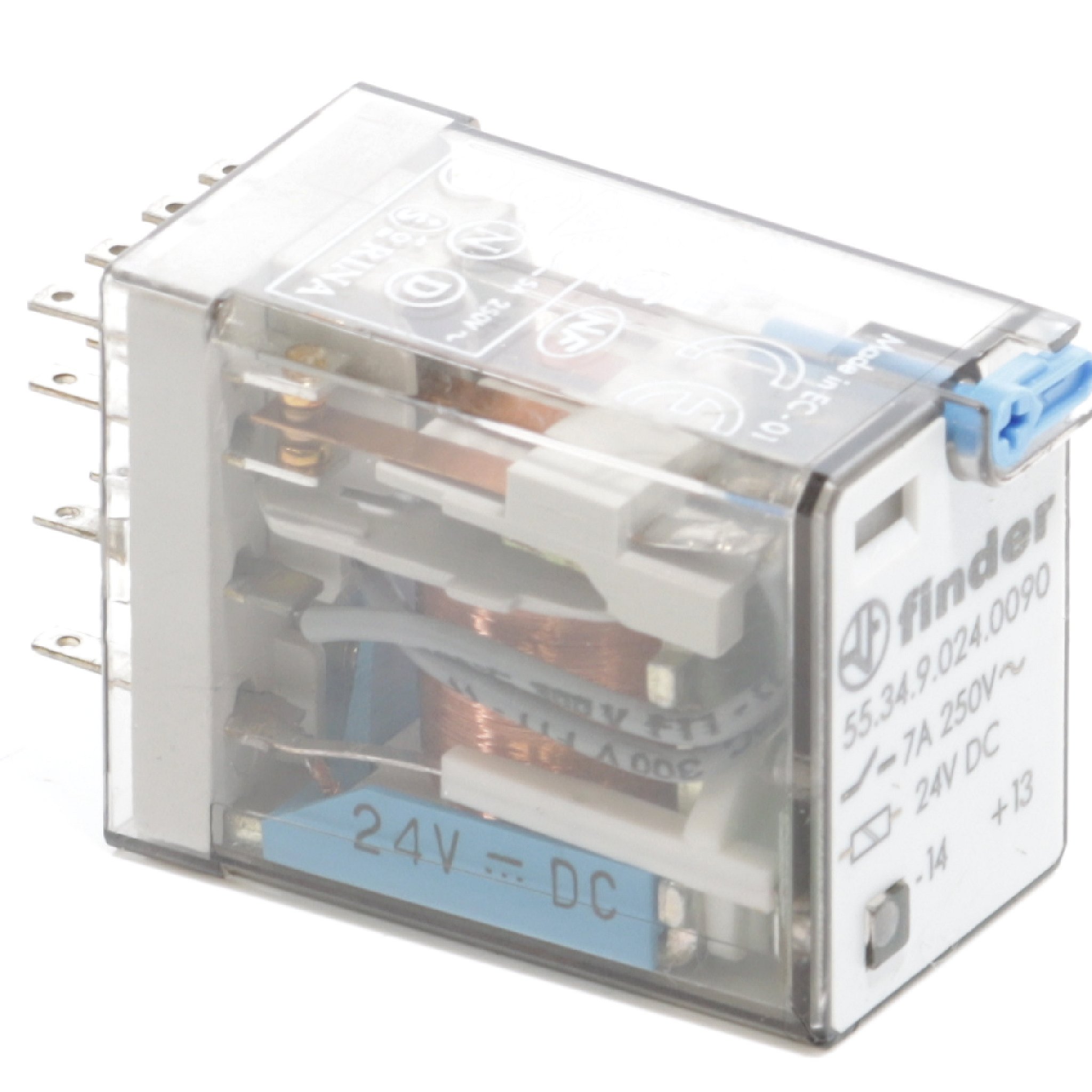 1 packaging unit (10 pieces) Plug-in relay  New